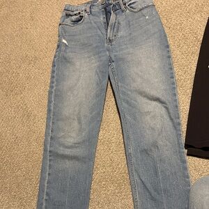 Abercrombie & Fitch Ultra High Rise Blue Jeans